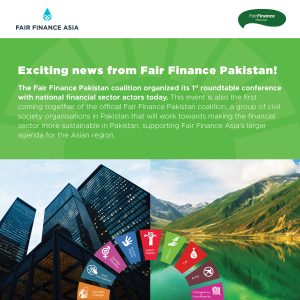 FAIR FINANCE PAKISTAN AND THE RAWALPINDI CHAMBER OF COMMERCE & INDUSTRY URGE STATE BANK OF PAKISTAN TO INTRODUCE COMPLIANCE ON GREEN BANKING GUIDELINES